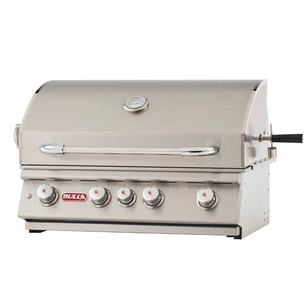 Angus Gas Built-in BBQ Grill Head (4 Cast Stainless & 1 Infrared Back Burners)