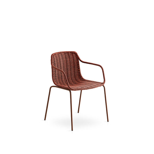 Lapala hand-woven dining armchair