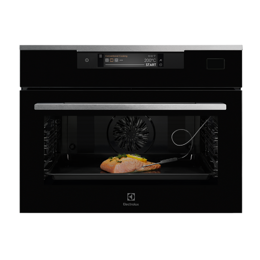 Electrolux 45cm UltimateTaste SteamBoost Built-in oven (KVBAS21WX)