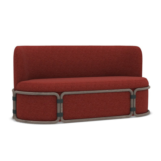 Rotin Two Seater Sofa without Arm