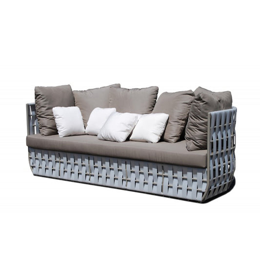 Strips Living Three Seater Arm Sofa