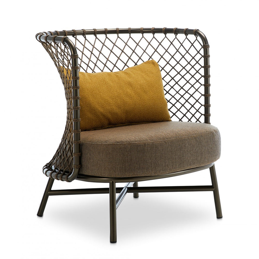 Charme Armchair in Bronze Frame