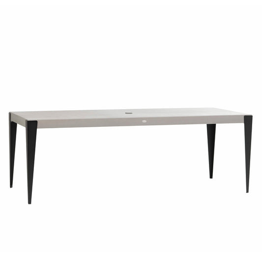 Genval Rectangular Dining Table with Umbrella Hole