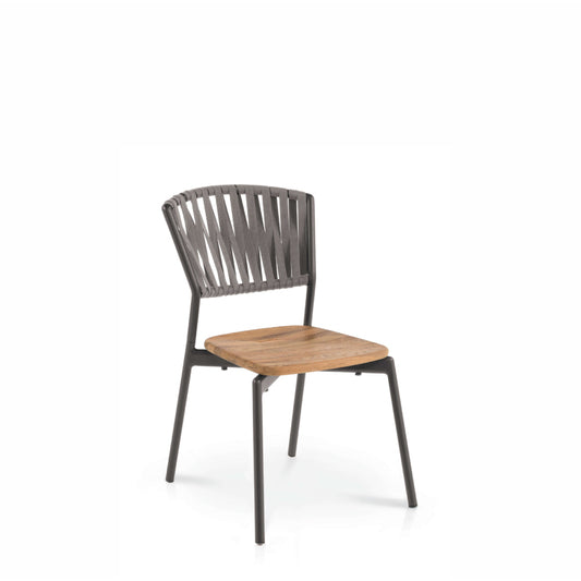 Piper 120 Stackable Dining Side Chair without Arm