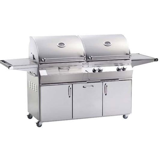 Aurora A830s Gas/Charcoal Combo Portable Grill
